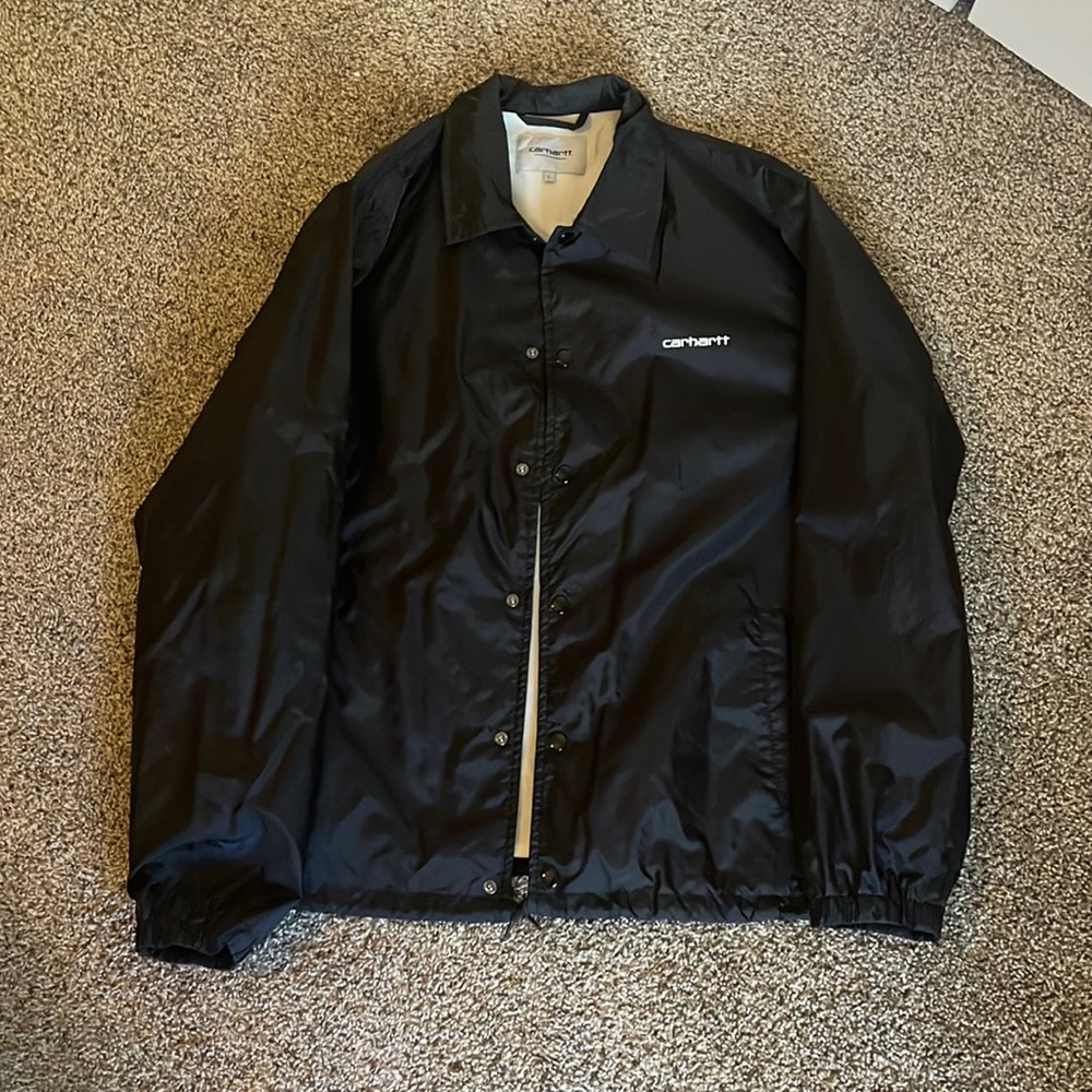 Carhartt script coach jacket